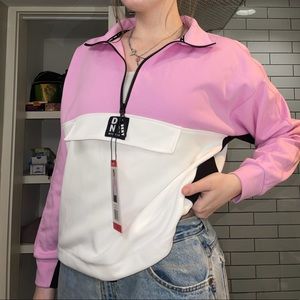 DKNY Sports. Quarter Zip Jacket